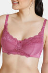 Zivame Essentials Single Layered Wired 3/4Th Coverage Sag Lift Bra - Mauve — thumbnail 4